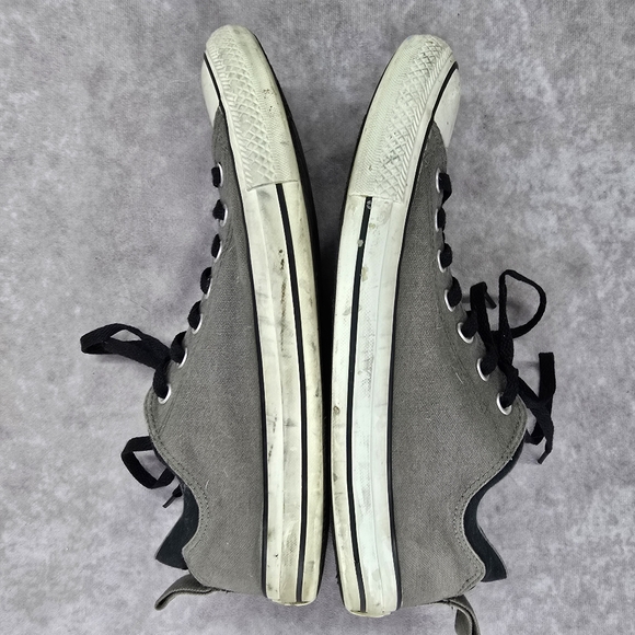 Converse Gray Low Top Chuck Taylor Sneakers - Picture 7 of 11